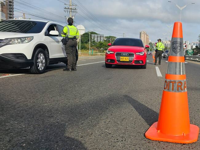 Más de 120.000 vehículos se movilizarán en las principales vías de Barranquilla
