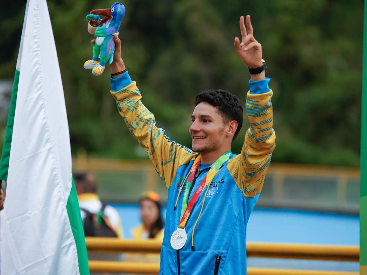 En patinaje de velocidad de los Juegos Nacionales, Caldas obtiene una medalla de plata