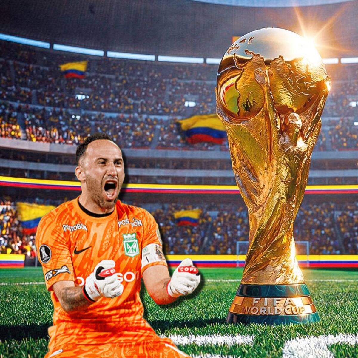 David Ospina, única cuota de la Liga colombiana en nómina de la Selección Colombia para Mundial 2026