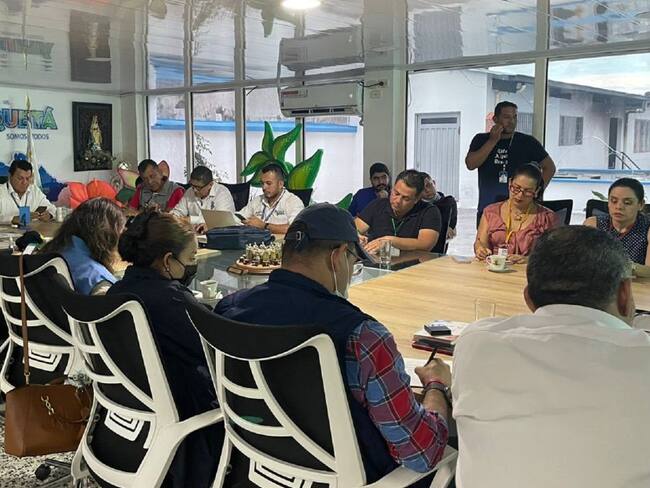 Dentro de los temas analizados se incluyó lo ocurrido durante los enfrentamientos entre las fuerza pública y la comunidad.