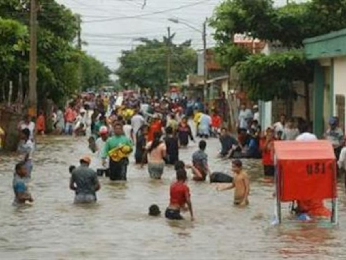 Setecientas familias damnificadas por el invierno en las últimas horas en Colombia