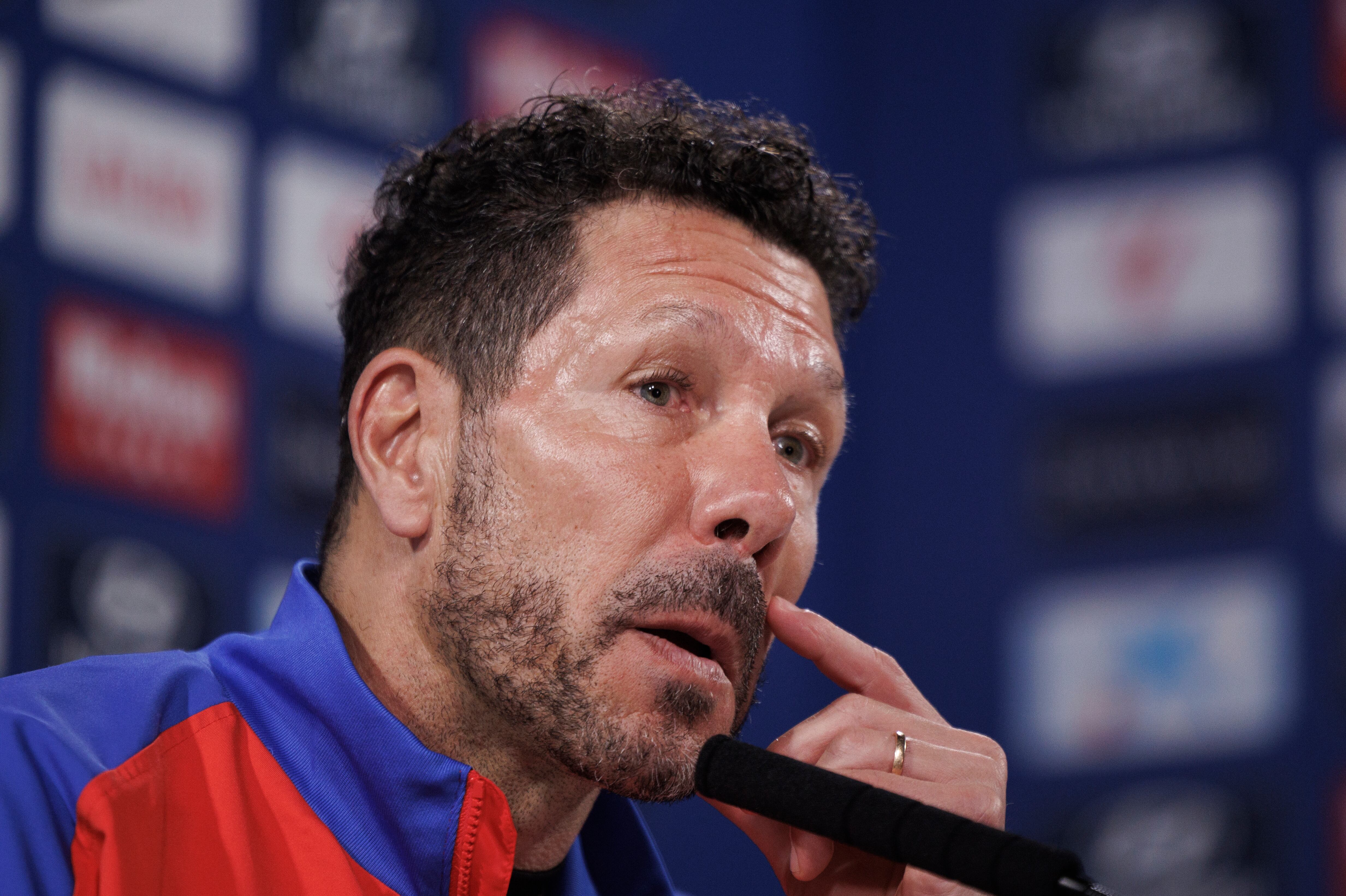 Diego Simeone, entrenador del Atlético de MadridEFE/ Sergio Pérez