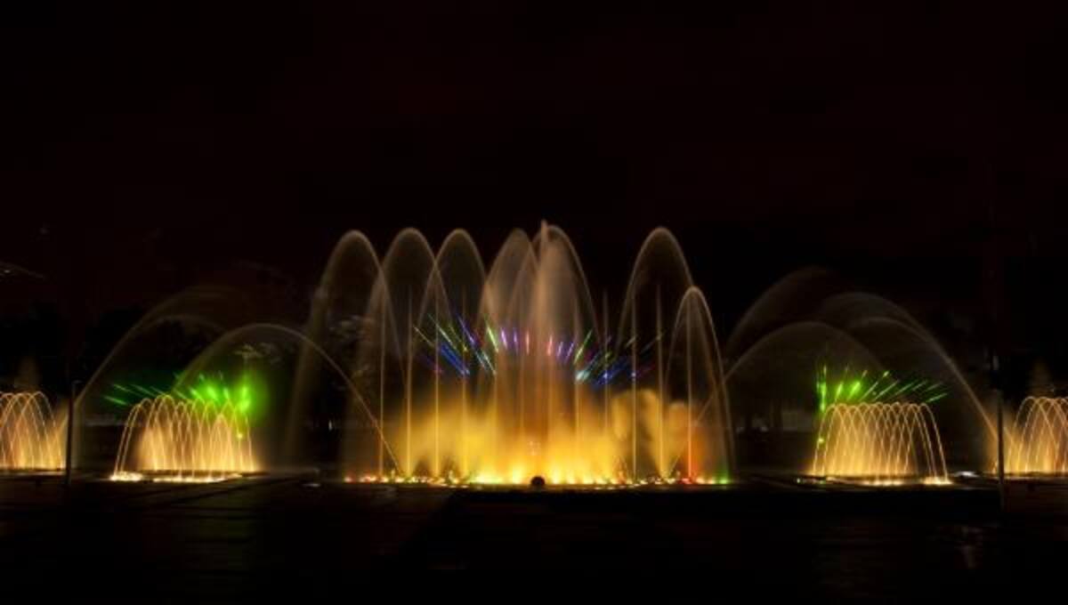 Los asistentes gozaron de estas hermosas proyecciones.