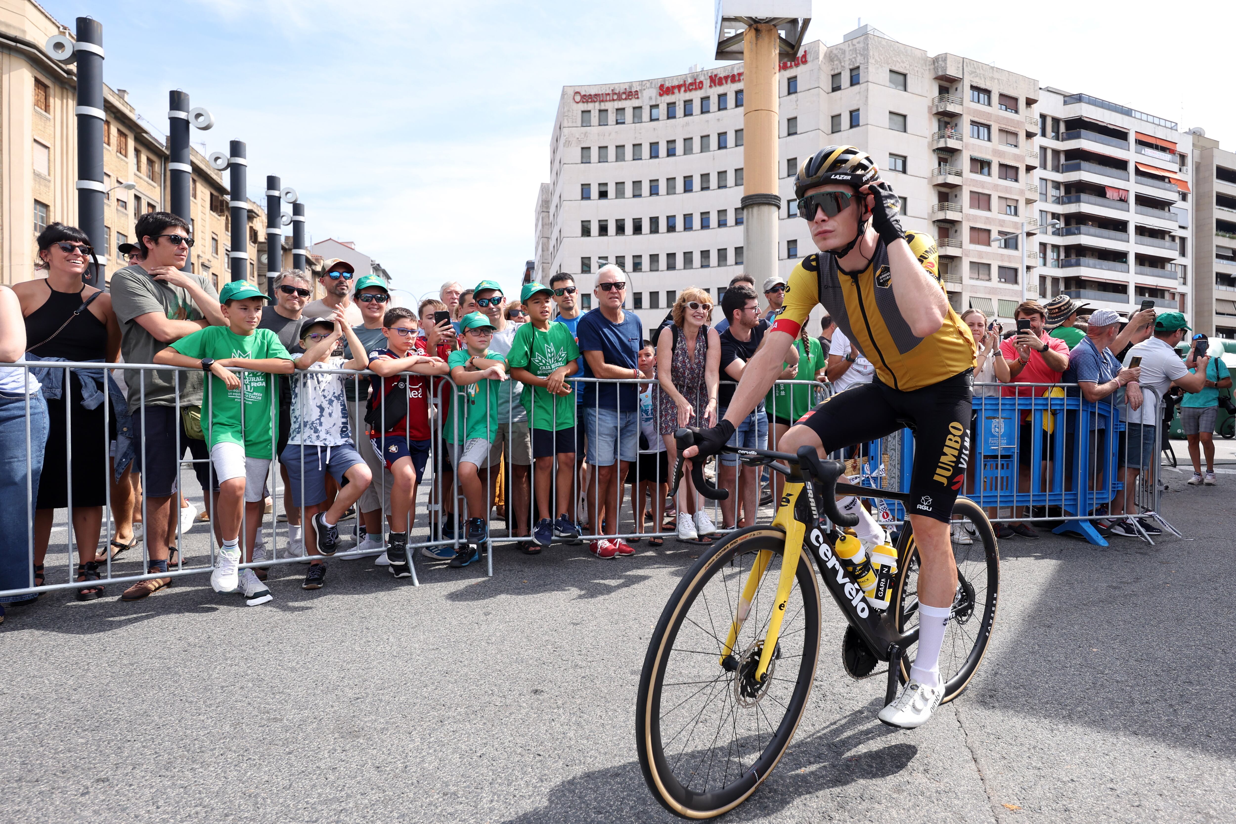 Jonas Vingegaard se quedó con la etapa 16 de la Vuelta a España. (Photo by Alexander Hassenstein/Getty Images)
