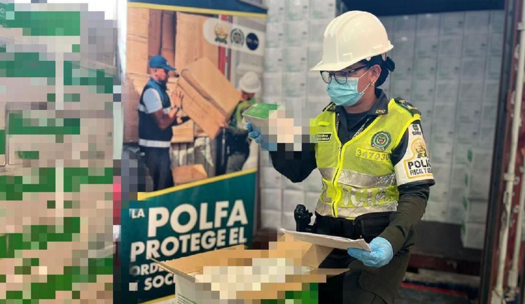 Según la Policía Fiscal y Aduanera la mercancía está avaluada por más de 500 millones de pesos
