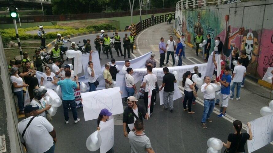 Comerciantes caleños rechazan la ley seca. Foto: La W. / Erika Rebolledo