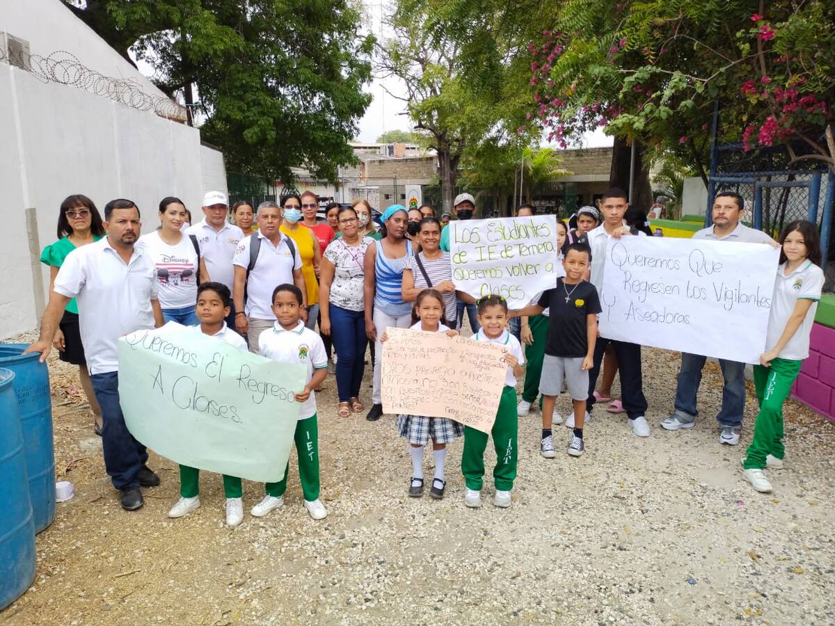 Delincuentes robaron varios televisores en I.E de Ternera en Cartagena