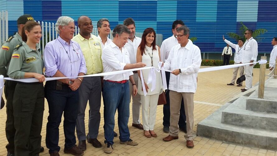 presidente Juan Manuel Santos . Foto: W Radio.