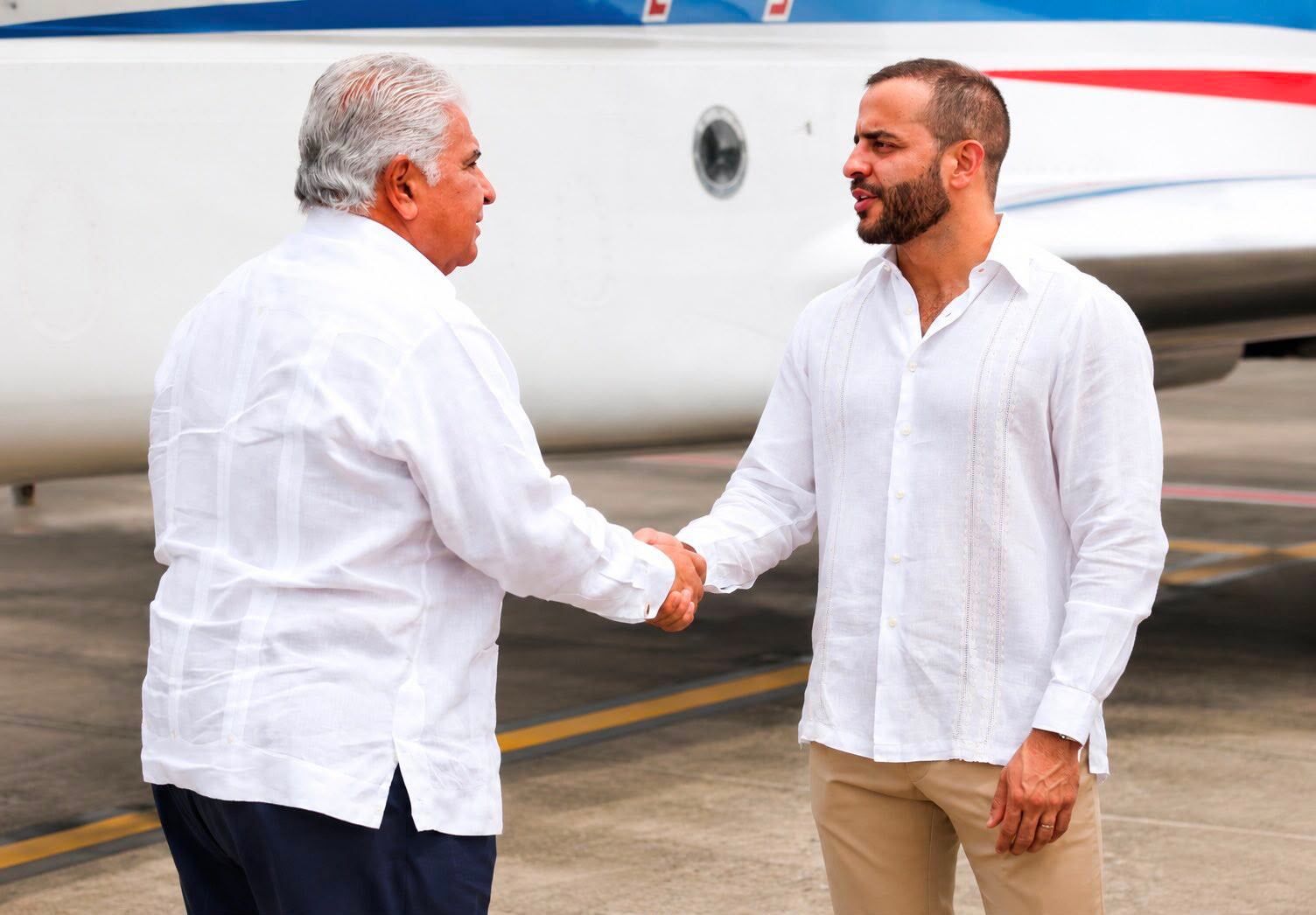José Raúl Mulino, presidente de Panamá - Erasmo Zuleta, gobernador de Córdoba. Foto: prensa Gobernación de Córdoba.