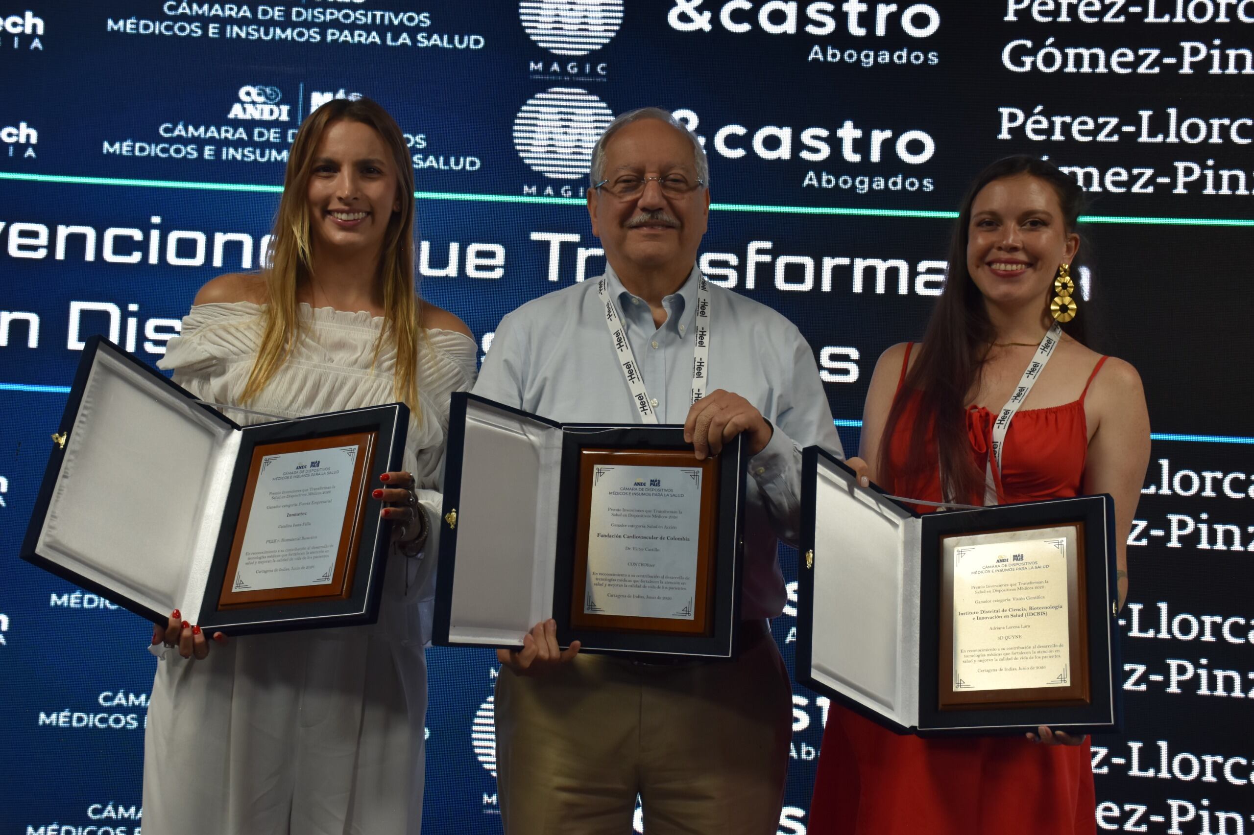 En el marco del 32.º Foro de la Salud de la ANDI se reconocieron los ganadores del Premio Invenciones que Transforman la Salud en Dispositivos Médicos 2026
