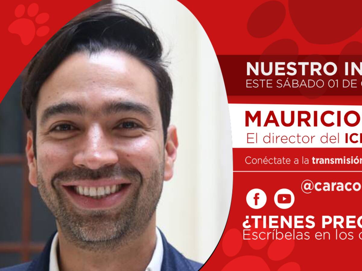 Mauricio Toro, presidente de Icetex Colombia en Mascotas Caracol