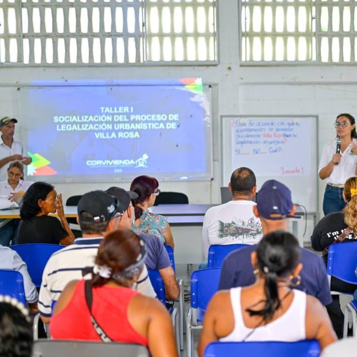Inició legalización de predios en Villa Rosa, zona industrial de Cartagena