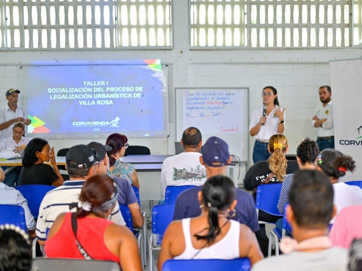 Inició legalización de predios en Villa Rosa, zona industrial de Cartagena