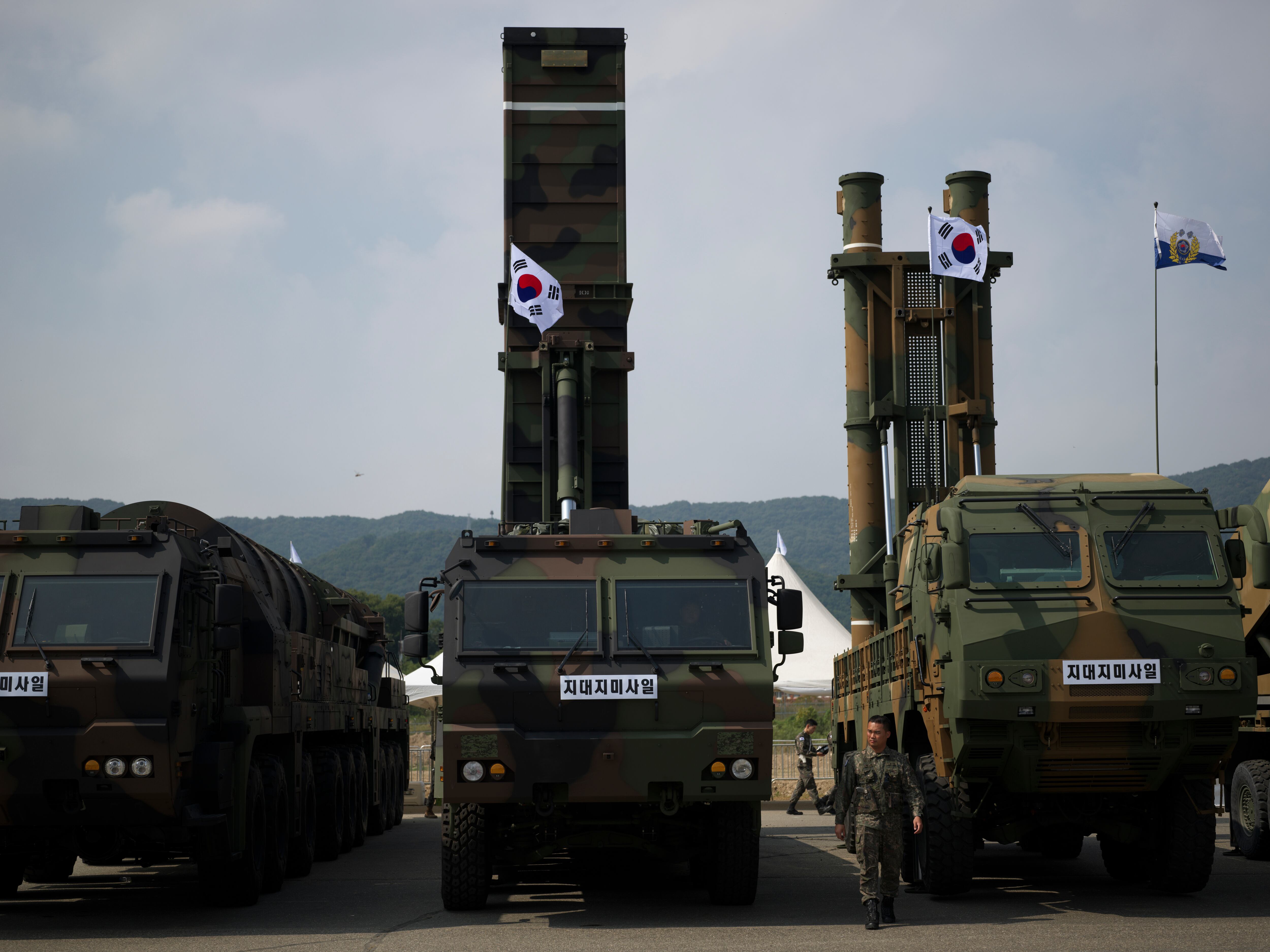 Celebración del Día de las Fuerzas Armadas en Corea del Sur, 2026. Getty Images
