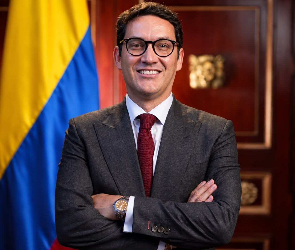 El congresista planteó su agenda para el departamento.Foto: X Felipe Hernández 