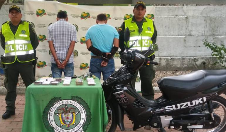 Capturados por hurto en La Dorada, Caldas