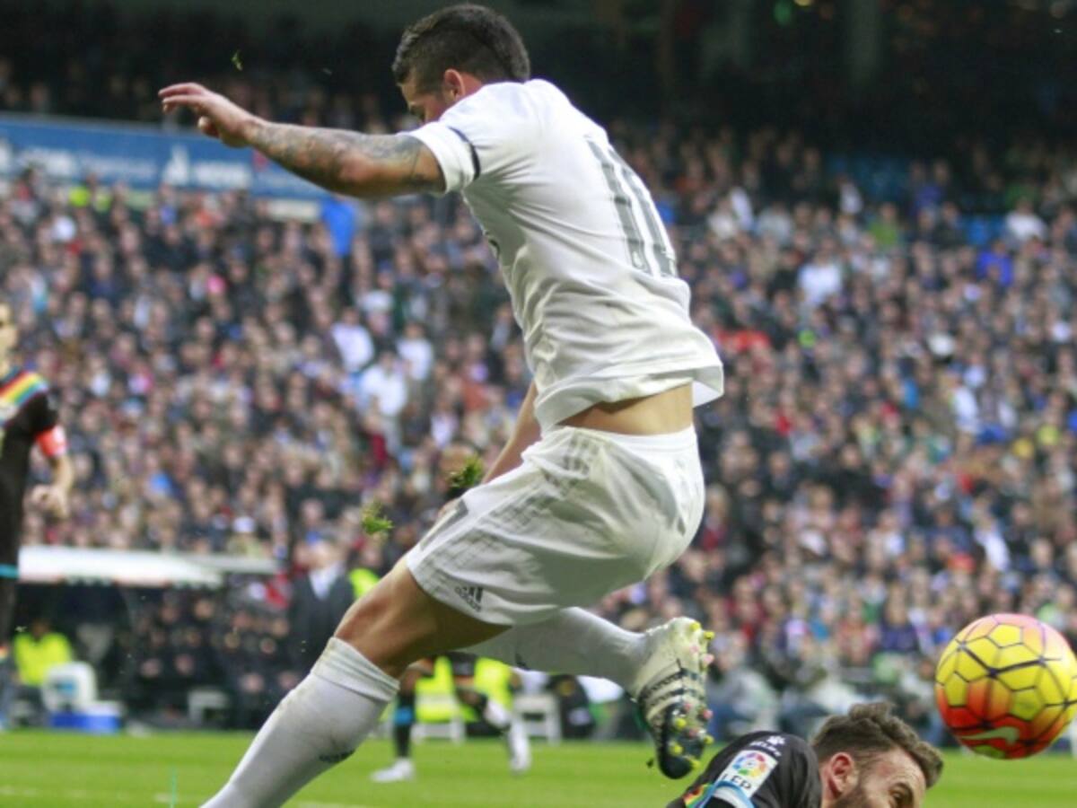 James Rodríguez, convocado para el último partido del año del Real Madrid