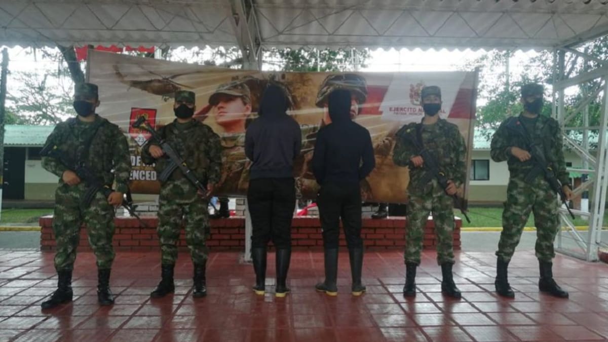 Dos integrantes del ELN decidieron dejar las armas