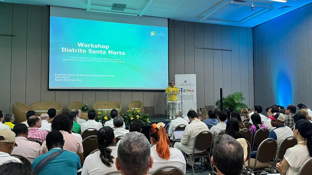 En Workshop de la Superservicios se evalúan 14 soluciones al desabastecimiento de agua