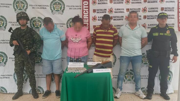 Coronel Oswaldo Forero, comandante de la V Brigada reporta capturas en el sur del Cesar