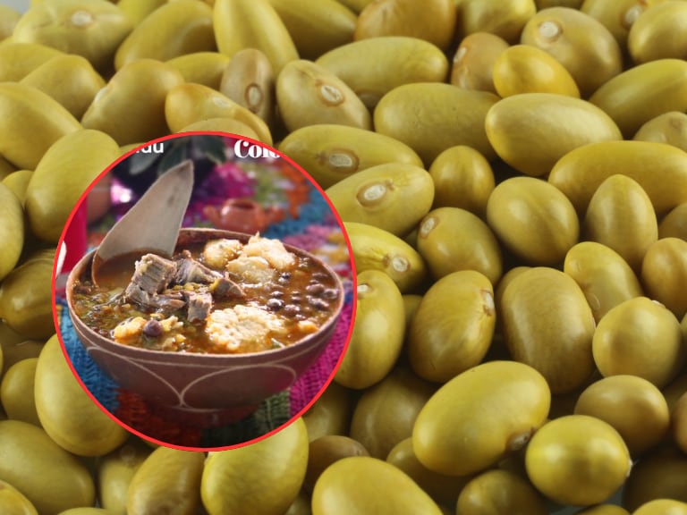 Guandú, Guandul o Cajanus cajan (Getty Images) / Sancocho de Guandú (Supertiendas Olímpica)