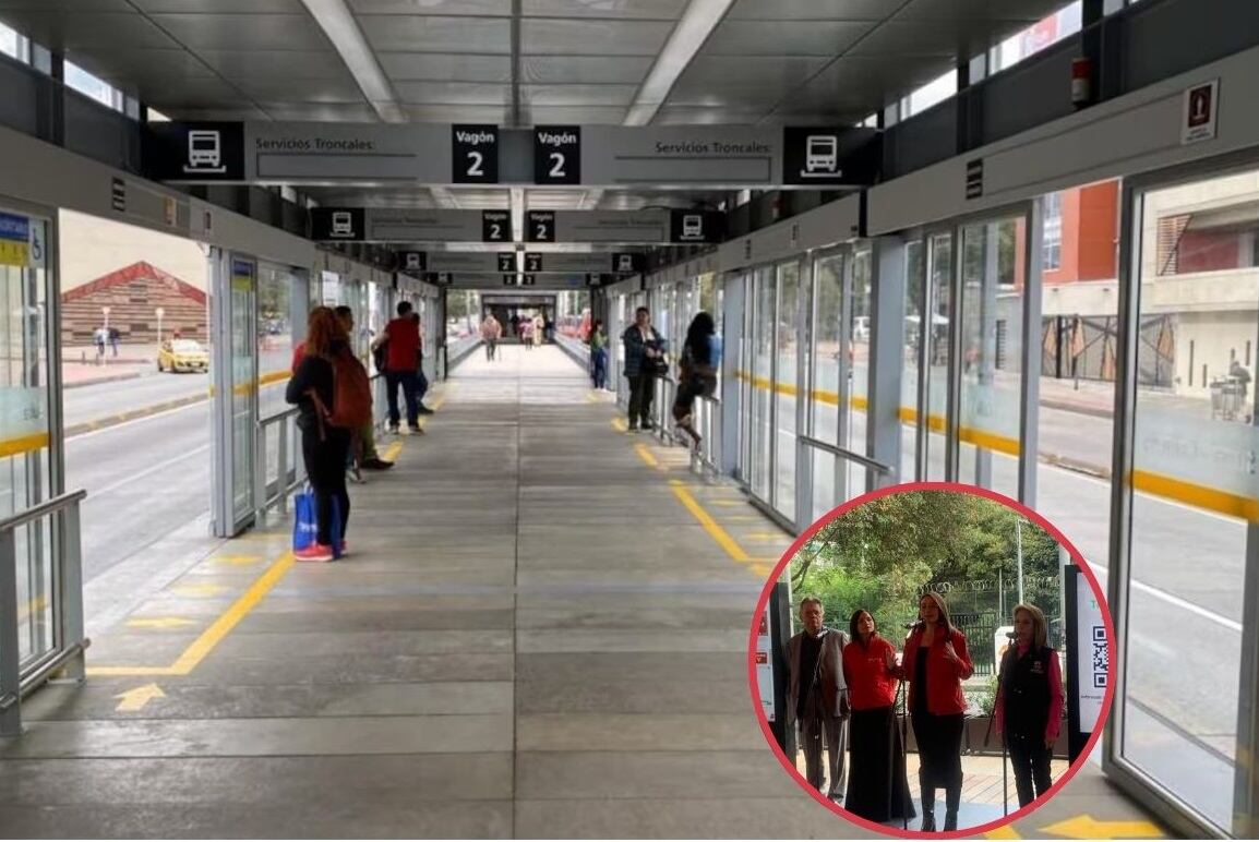 Desde el sector movilidad de la Alcaldía de Bogotá, anunciaron el cierre de la estación calle 72.