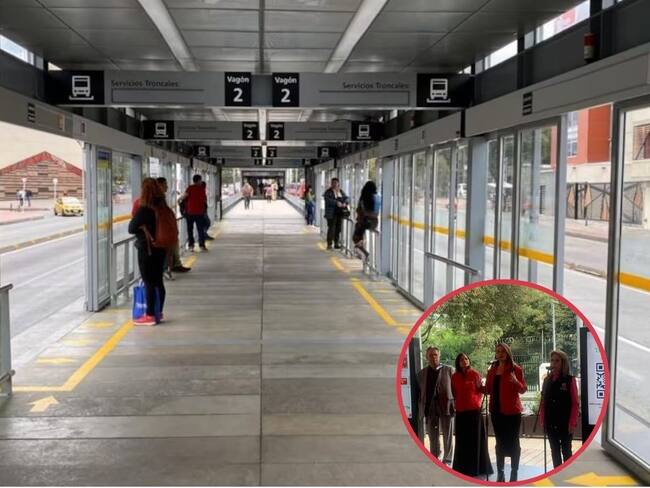 Desde el sector movilidad de la Alcaldía de Bogotá, anunciaron el cierre de la estación calle 72.