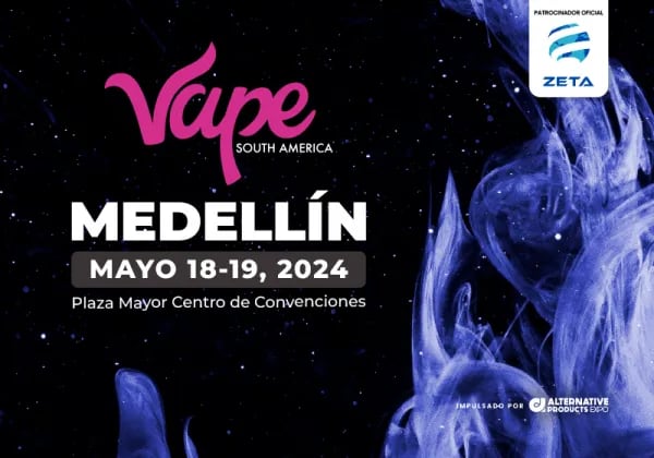 VAPE South America 2024. Imagen extraída de https://latiquetera.com/event/vape-south-america-2024