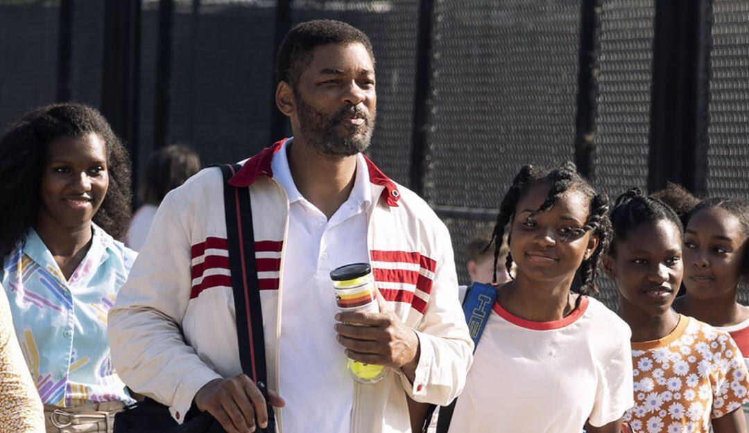 El actor Will Smith en las grabaciones de 'King Richard'