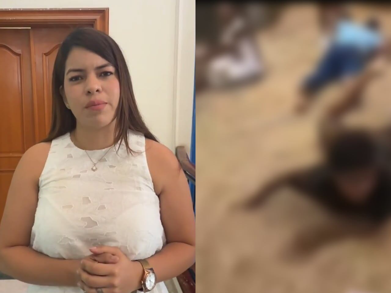Alta Consejera rechaza castigos sociales en Santa Marta. Foto: Alcaldía de Santa Marta/Captura de video