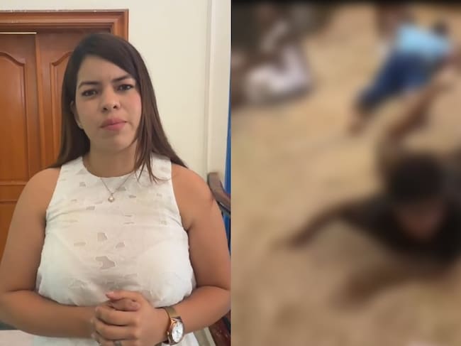 Alta Consejera rechaza castigos sociales en Santa Marta. Foto: Alcaldía de Santa Marta/Captura de video