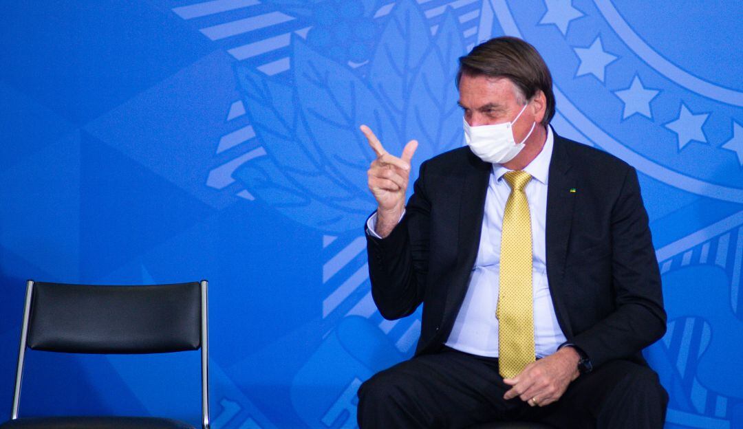 El presidente brasileño Jair Bolsonaro
