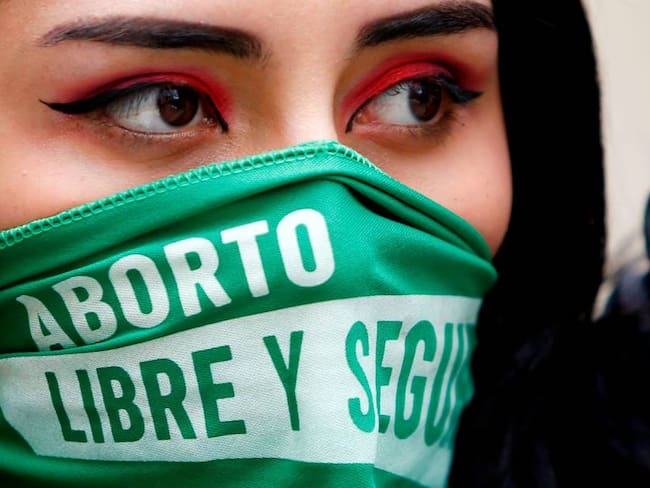 Manifestaciones a favor del aborto en Colombia.               Foto: Getty 
