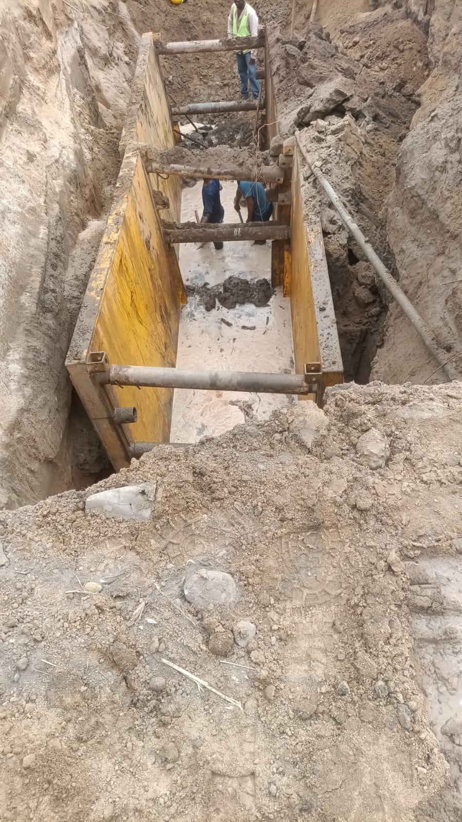 Trabajador murió sepultado luego de un derrumbe de tierra durante obras en Candelaria, Valle