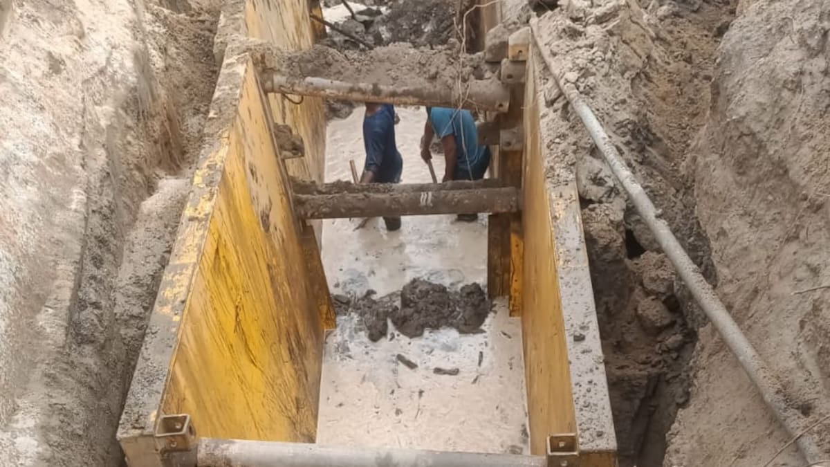Trabajador murió sepultado luego de un derrumbe de tierra durante obras en Candelaria, Valle