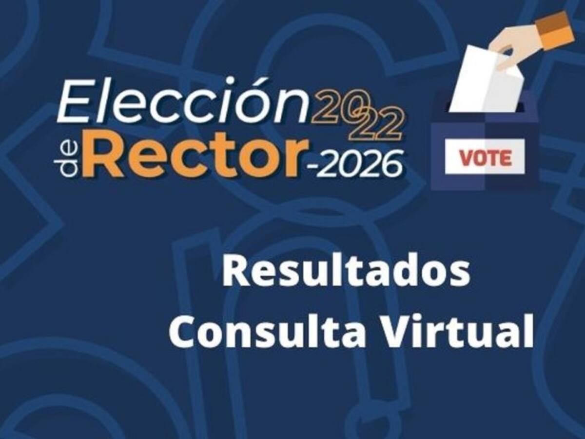 Resultados de la consulta virtual para rector de la U. de Caldas