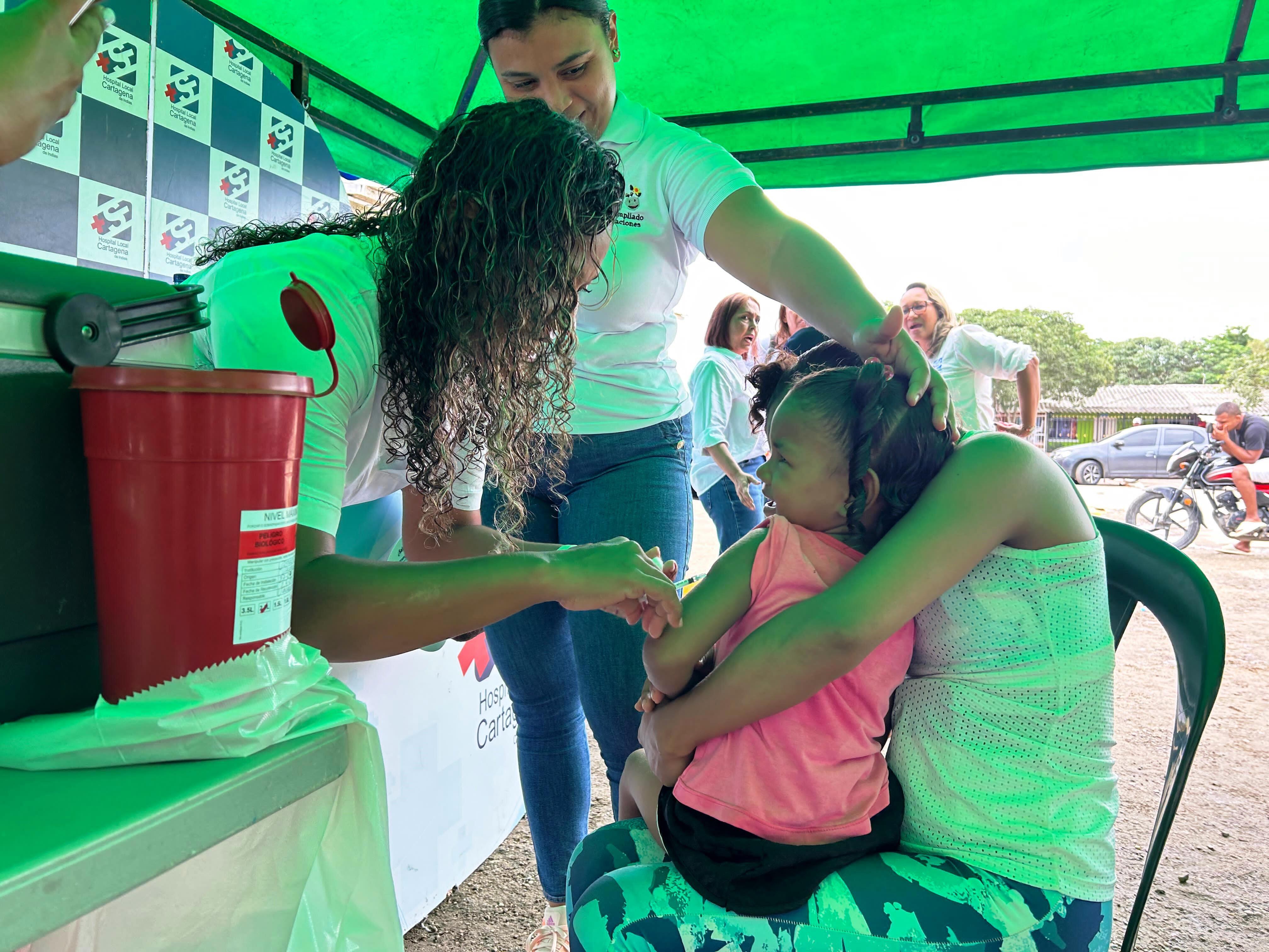 Cartagena se une a la cuarta jornada nacional de vacunación