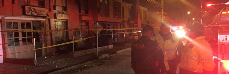 Autoridades investigan las causas de la explosión. 