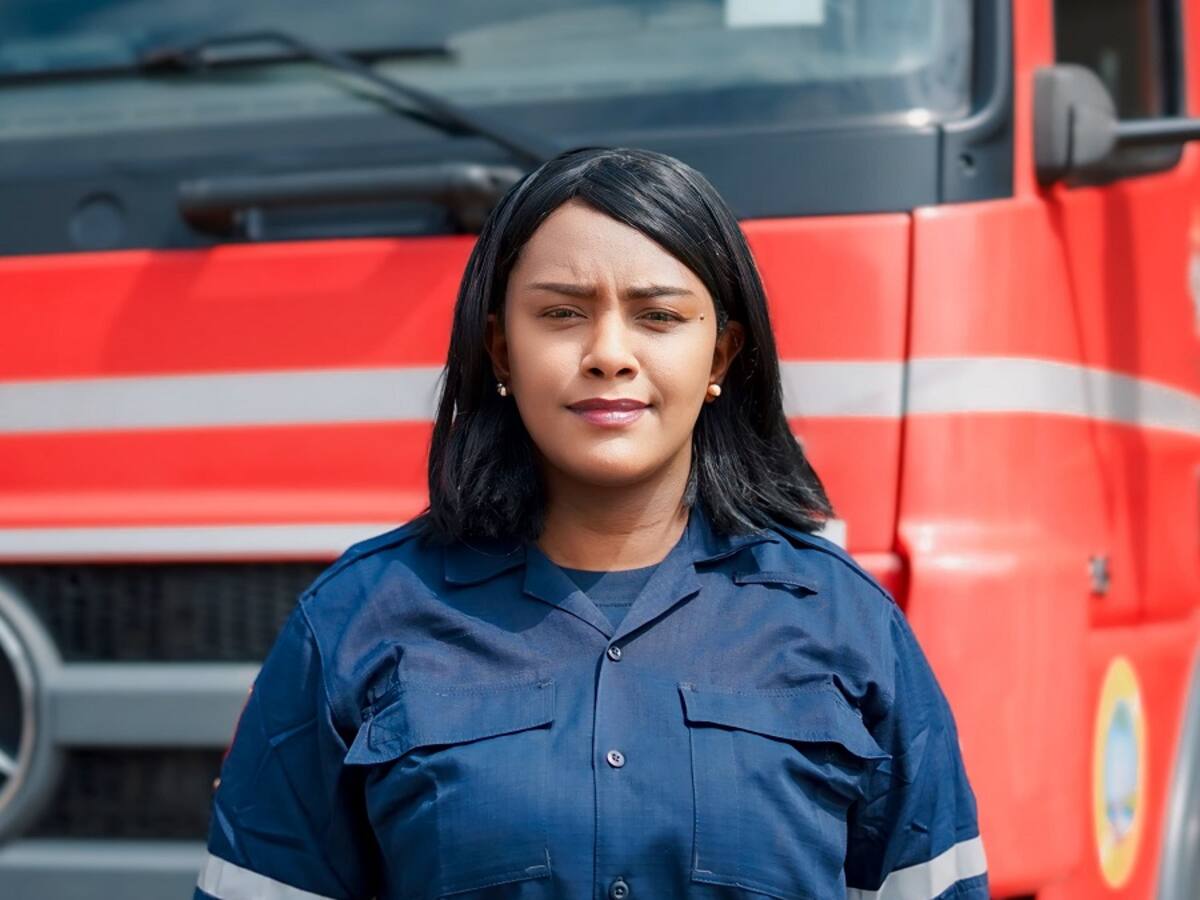 Karen Pérez, segunda mujer en unirse a los Bomberos de Cartagena en los últimos ocho años