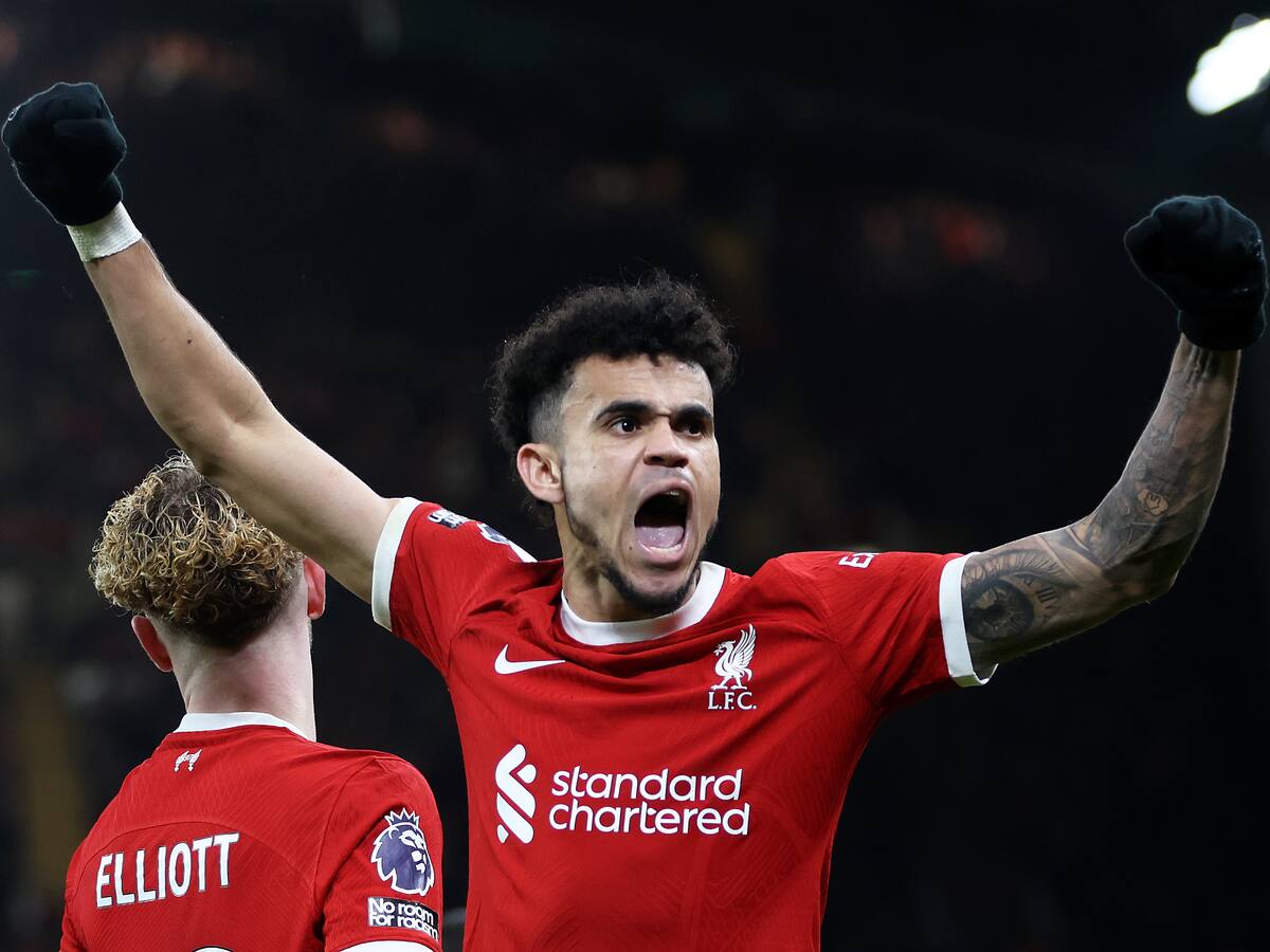 Luis Díaz ingresó a selecto grupo de jugadores del Liverpool en la presente temporada