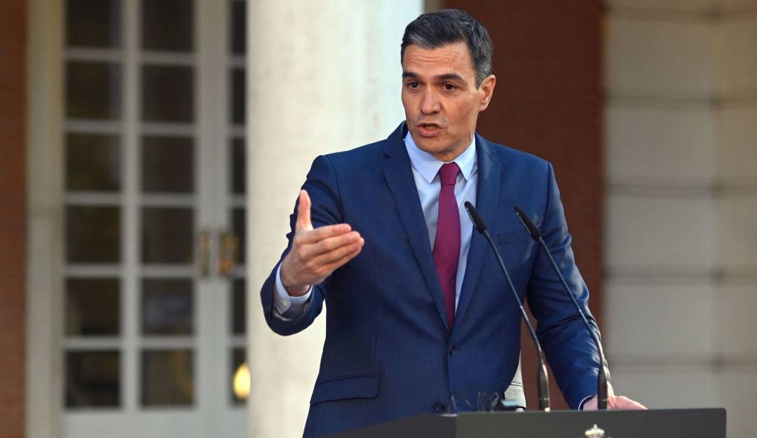 El presidente español, Pedro Sánchez.       Foto: Getty 