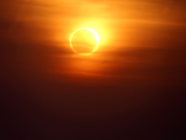 Eclipse anular solar - Getty Images