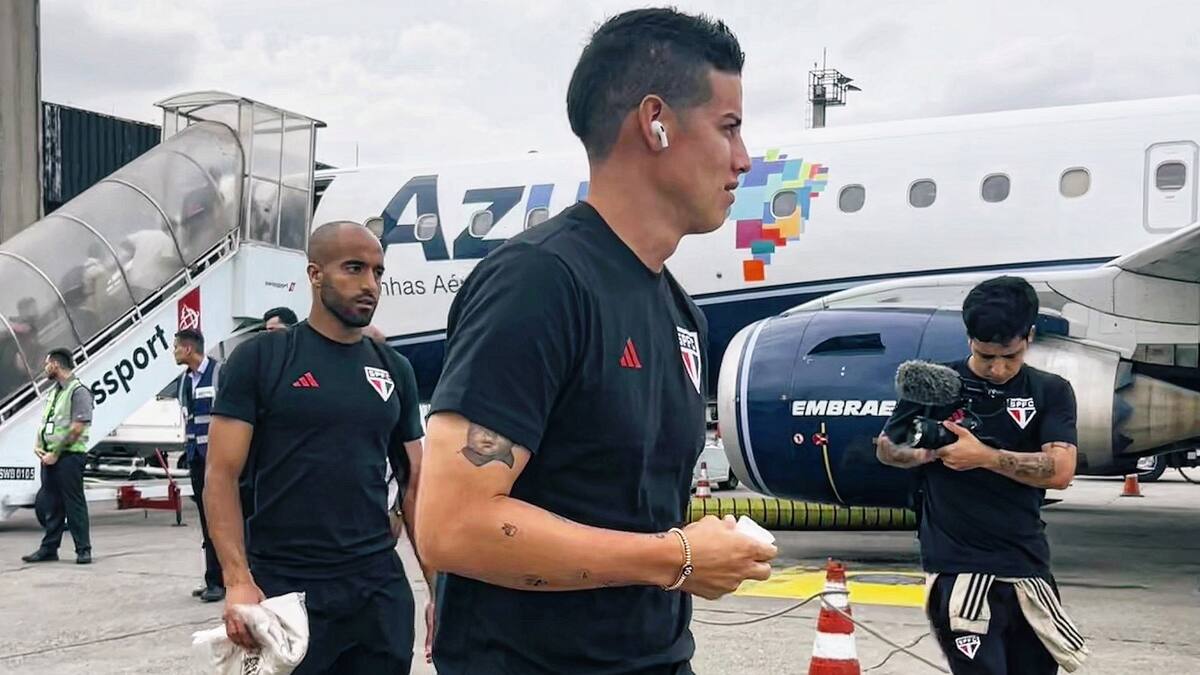 James Rodríguez recibe su primera convocatoria con Sao Paulo: regresa a mítico estadio