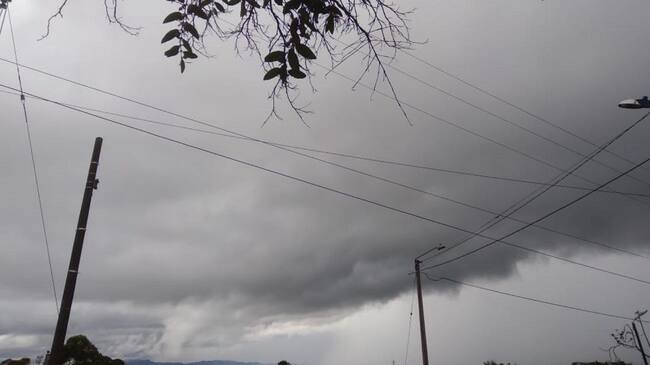 Cielo nublado en Armenia
