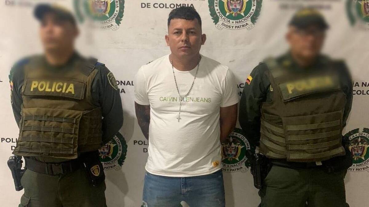Cayó en Montería un sicario tatuado con la sigla de las Autodefensas Gaitanistas