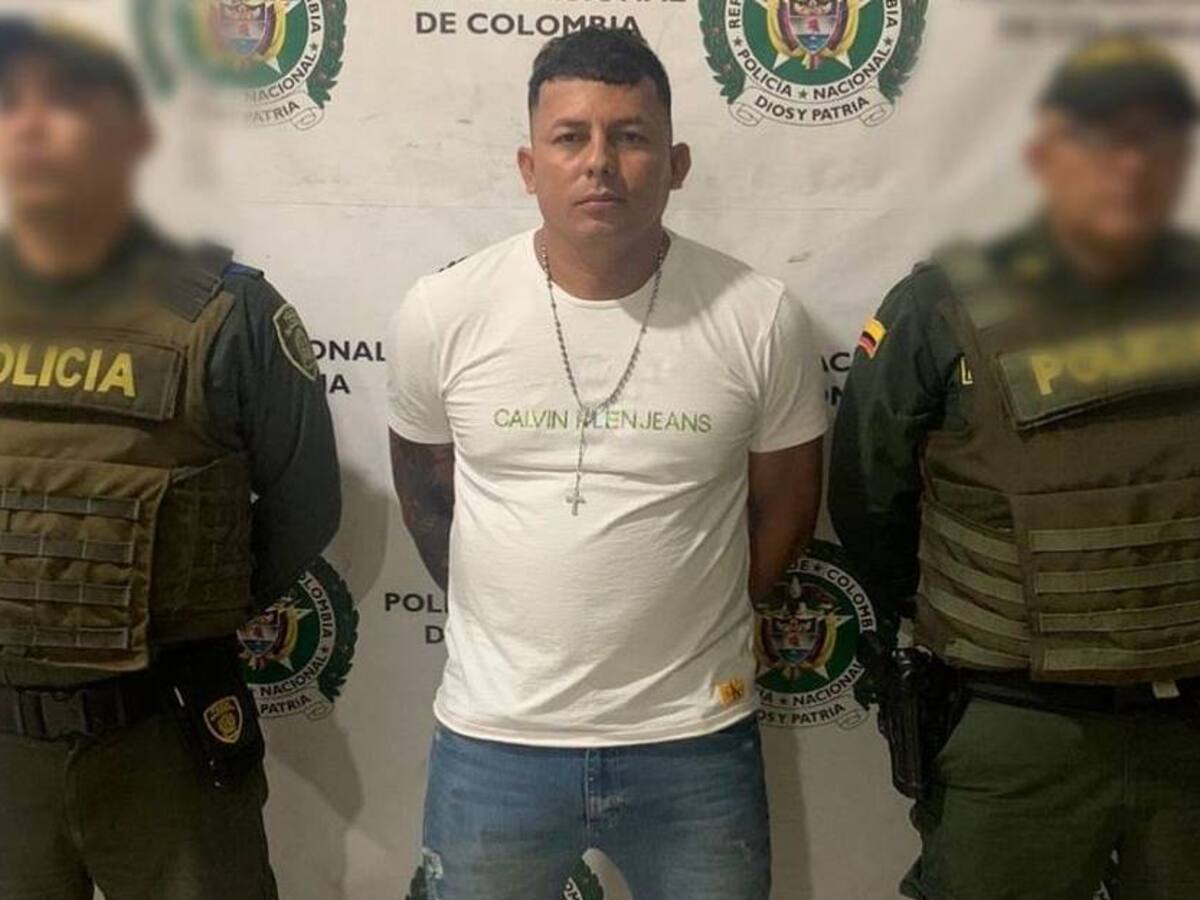 Cayó en Montería un sicario tatuado con la sigla de las Autodefensas Gaitanistas