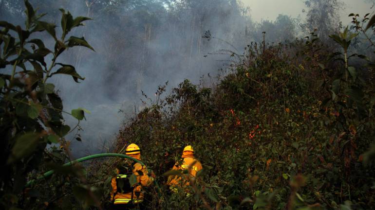 Incendios en Tolima