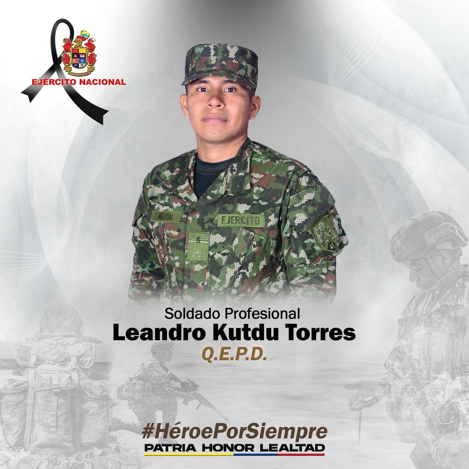 Las autoridades mantienen las operaciones militares en Yondó, Antioquia, para dar con los responsables del ataque en el que desapareció el militar. Foto: Ejército.