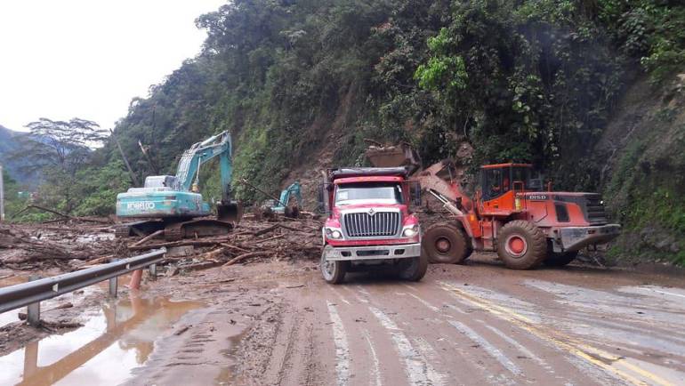 Vía Bogotá - Villavicencio