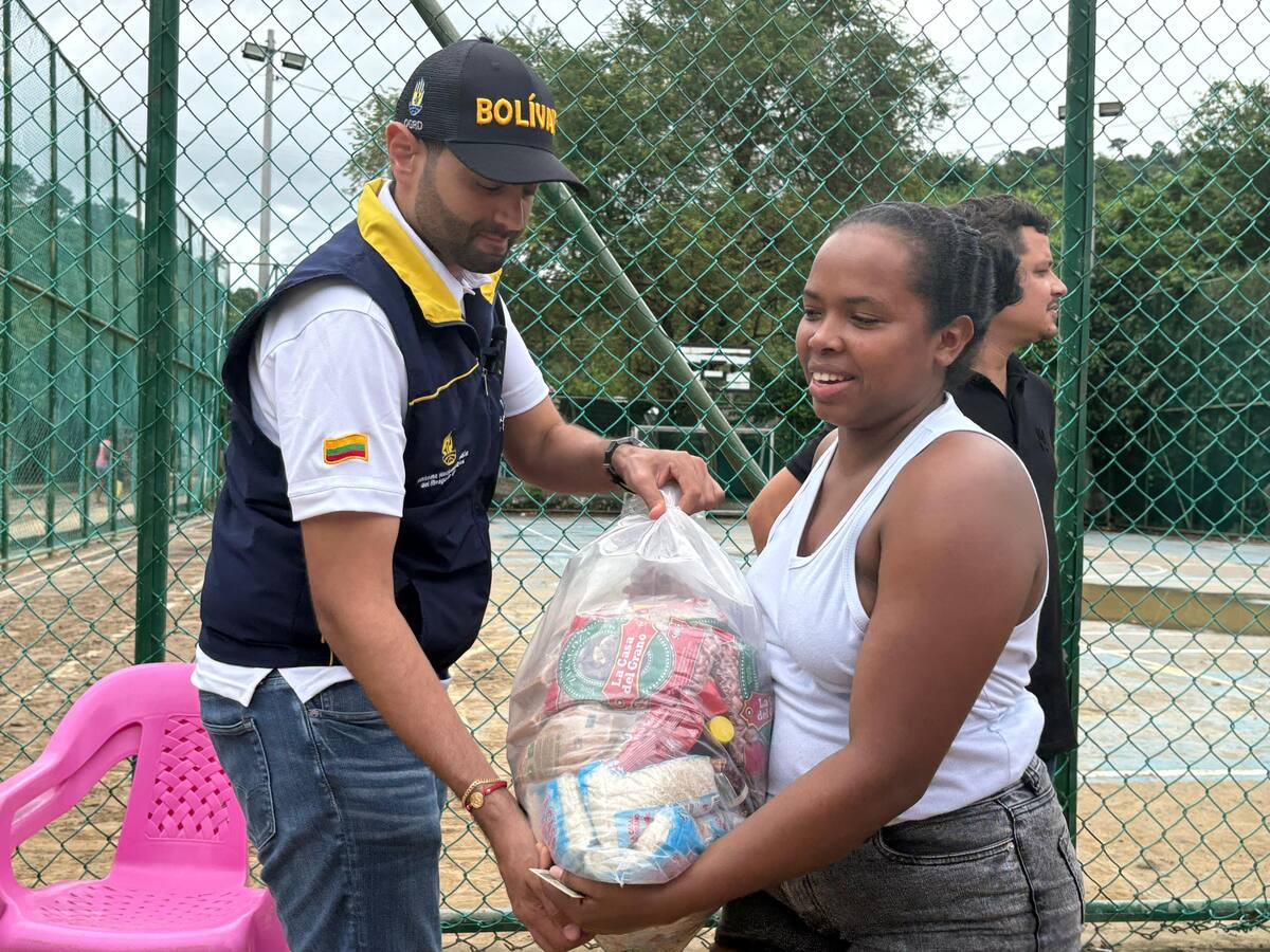 100 familias campesinas afectadas por desbordamiento de arroyo en Las Caras, zona rural de Clemencia
